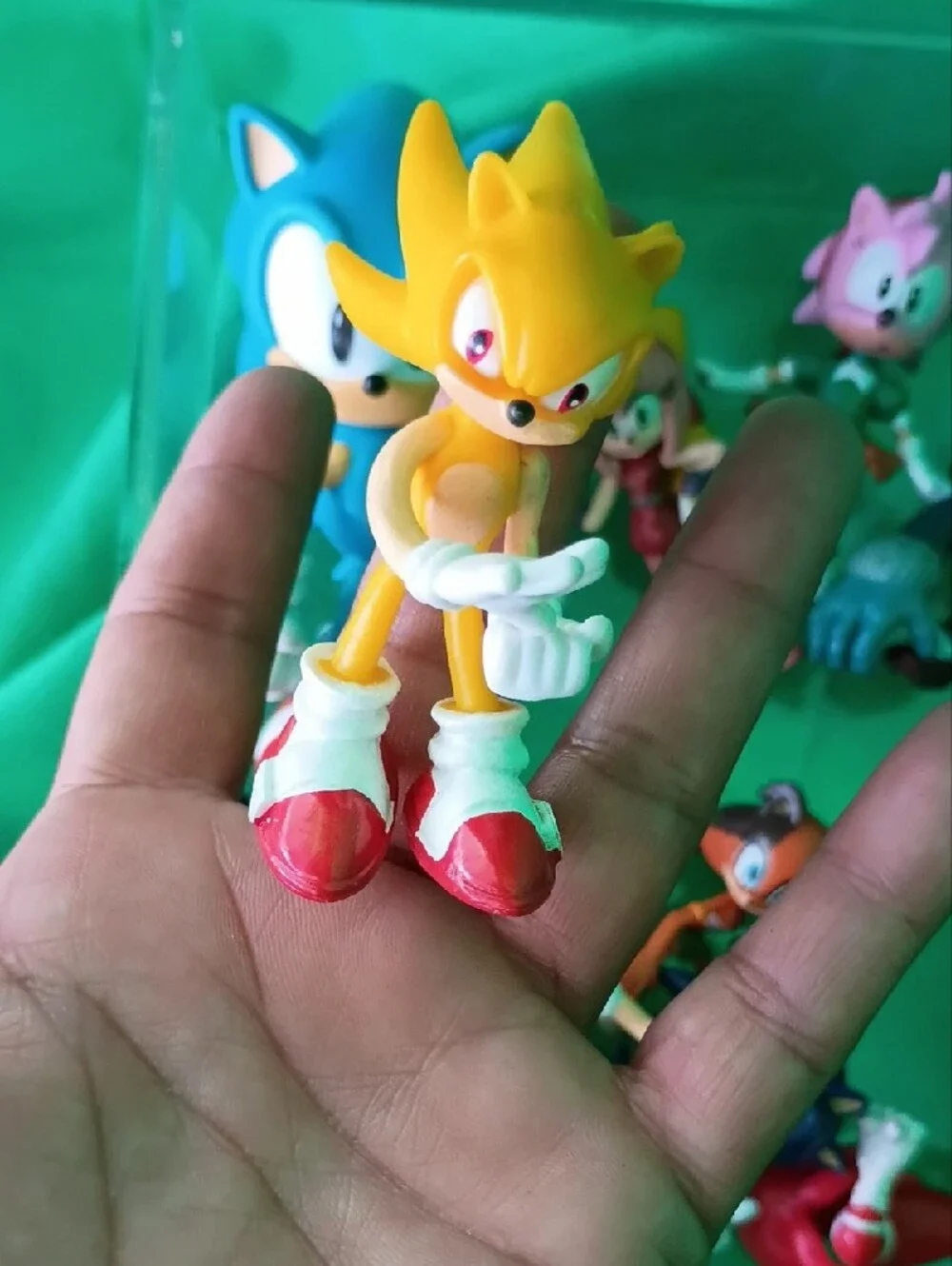 Sonic Blue Classic Poseable Action Figure - Sonic